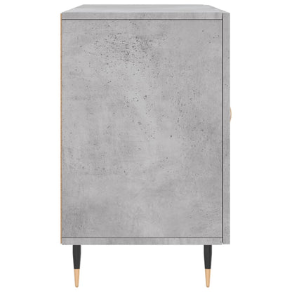 Sideboard Betongrau 100x36x60 cm Holzwerkstoff