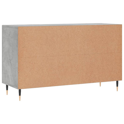 Sideboard Betongrau 100x36x60 cm Holzwerkstoff