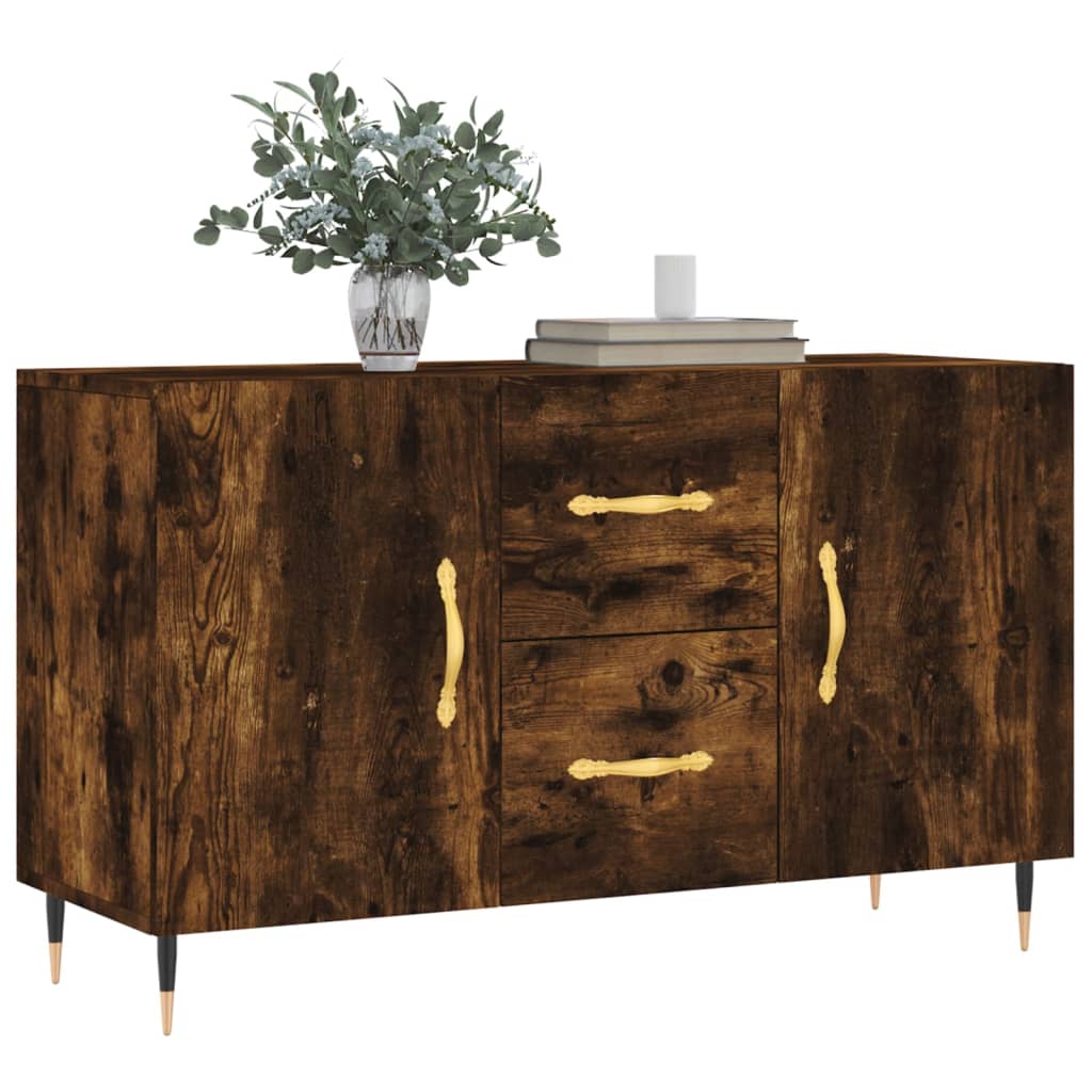 Skænk røget eg 100x36x60 cm træmateriale