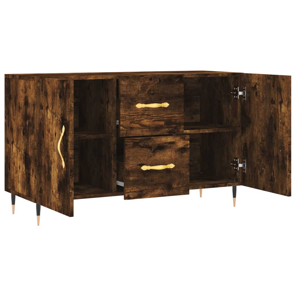 Skænk røget eg 100x36x60 cm træmateriale