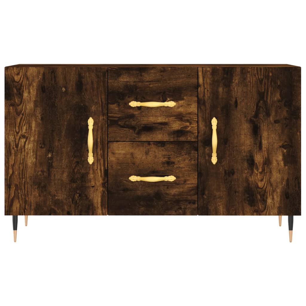 Skænk røget eg 100x36x60 cm træmateriale
