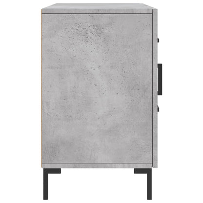 Sideboard Betongrau 100x36x60 cm Holzwerkstoff