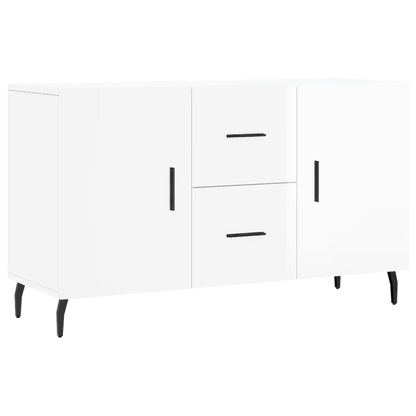 Sideboard Hochglanz-Weiß 100x36x60 cm Holzwerkstoff