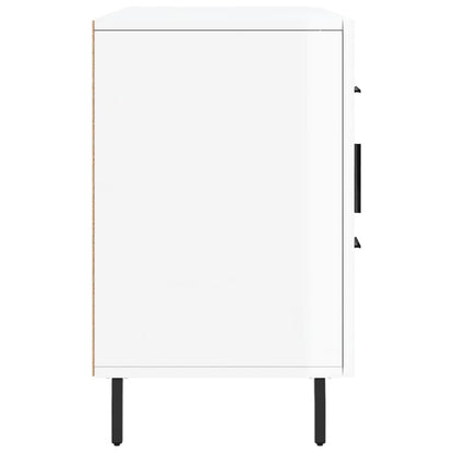 Sideboard Hochglanz-Weiß 100x36x60 cm Holzwerkstoff