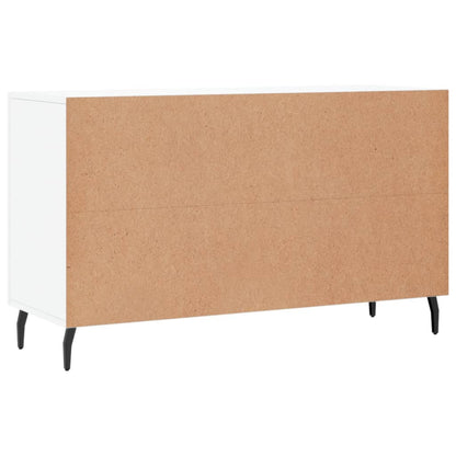 Sideboard Hochglanz-Weiß 100x36x60 cm Holzwerkstoff