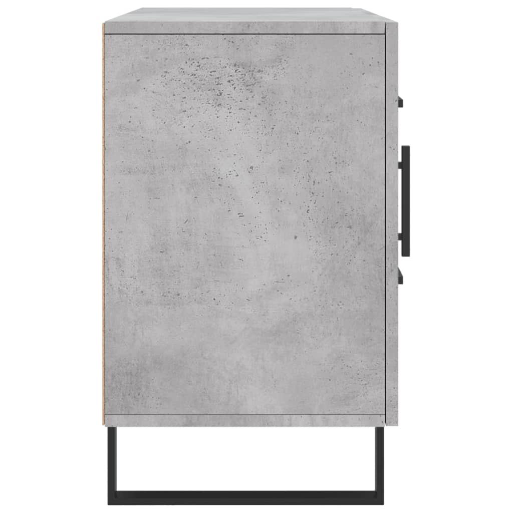 Sideboard Betongrau 100x36x60 cm Holzwerkstoff