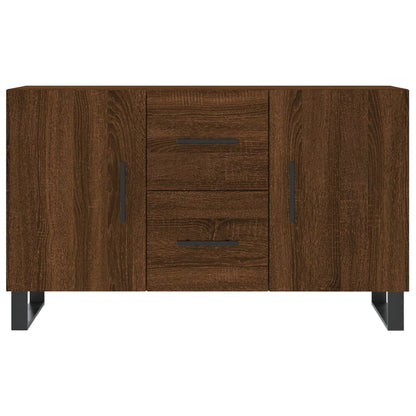 Sideboard Braun Eichen-Optik 100x36x60 cm Holzwerkstoff