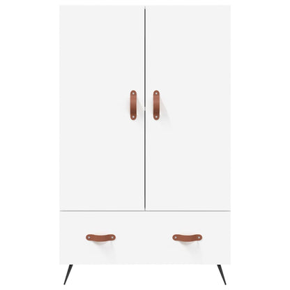 Highboard Hvid 69,5x31x115 cm Træmateriale