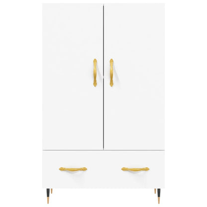 Highboard Weiß 69,5x31x115 cm Holzwerkstoff