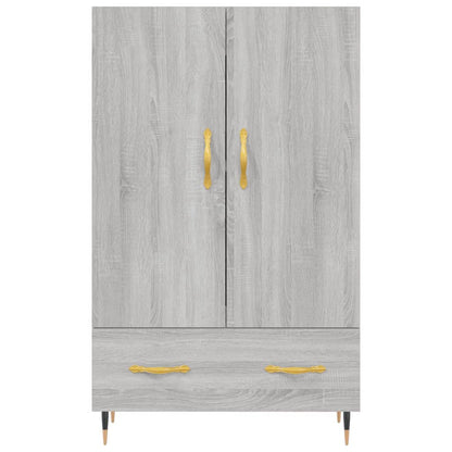 Highboard Grau Sonoma 69,5x31x115 cm Holzwerkstoff
