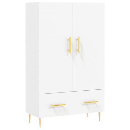 Highboard Weiß 69,5x31x115 cm Holzwerkstoff