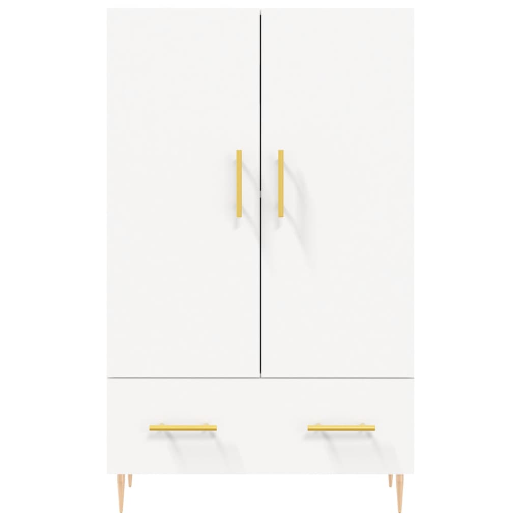 Highboard Weiß 69,5x31x115 cm Holzwerkstoff