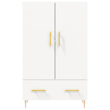 Highboard Weiß 69,5x31x115 cm Holzwerkstoff