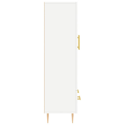 Highboard Weiß 69,5x31x115 cm Holzwerkstoff