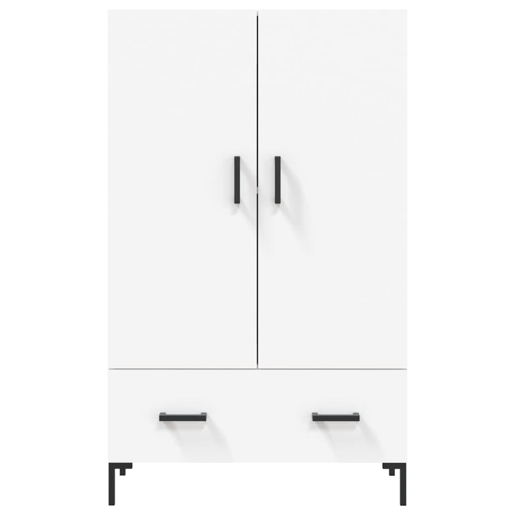 Highboard Weiß 69,5x31x115 cm Holzwerkstoff