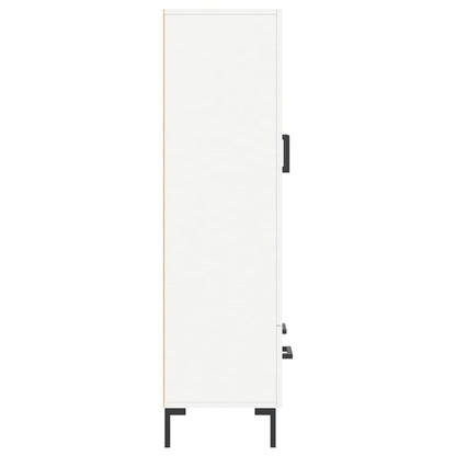 Highboard Weiß 69,5x31x115 cm Holzwerkstoff