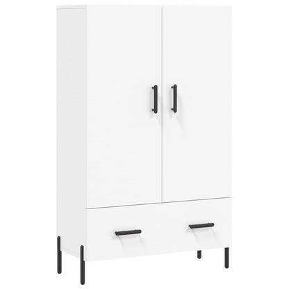 Highboard Hvid 69,5x31x115 cm Træmateriale