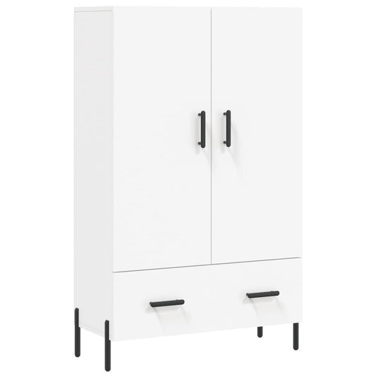 Highboard Hvid 69,5x31x115 cm Træmateriale
