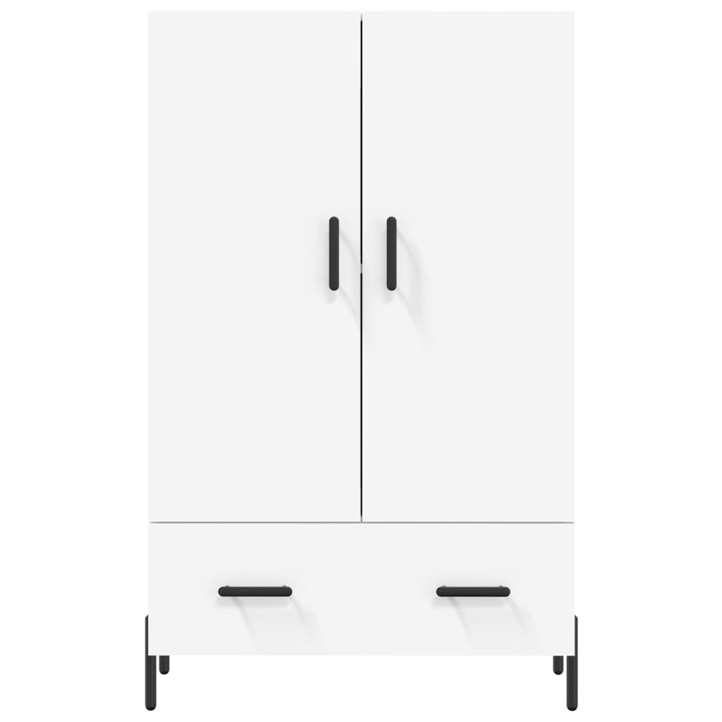Highboard Hvid 69,5x31x115 cm Træmateriale