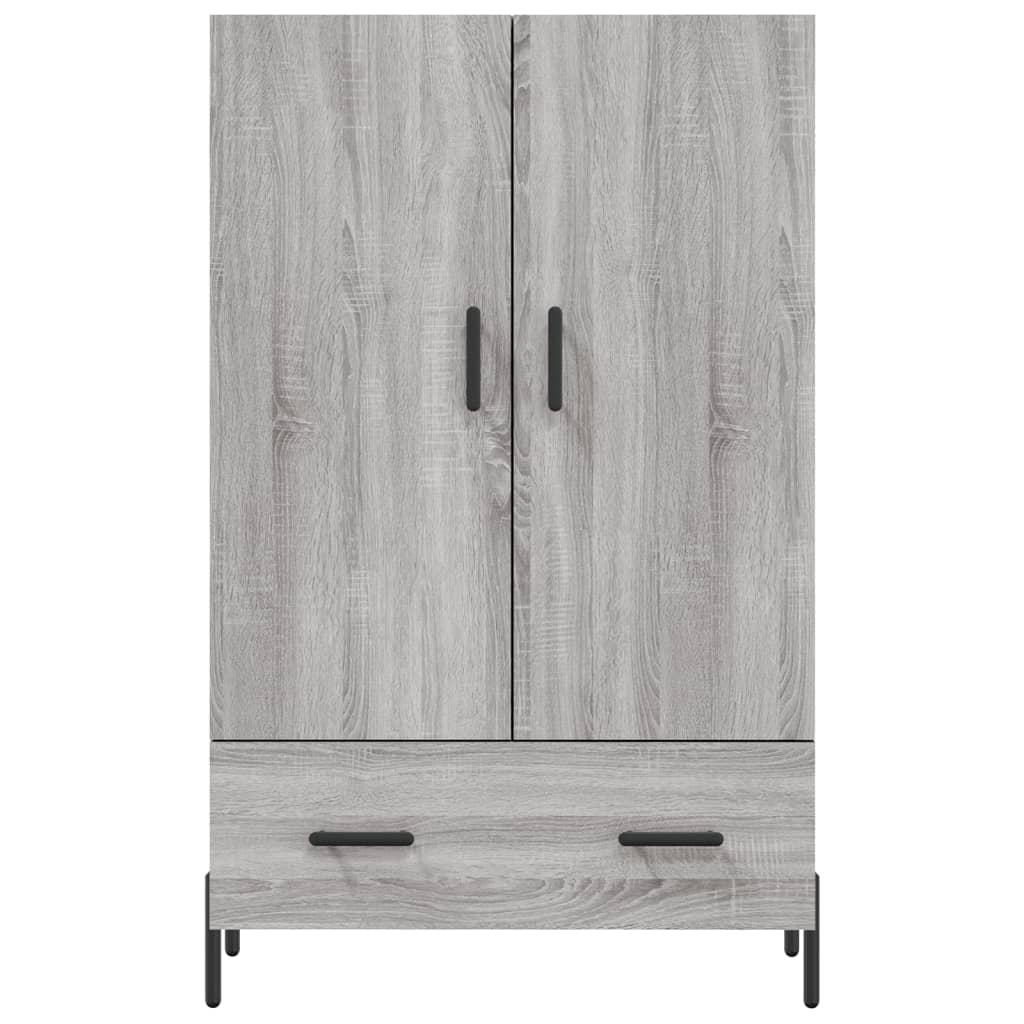 Highboard Grau Sonoma 69,5x31x115 cm Holzwerkstoff
