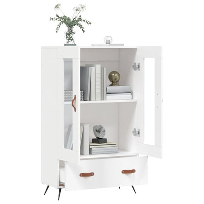 Highboard Weiß 69,5x31x115 cm Holzwerkstoff