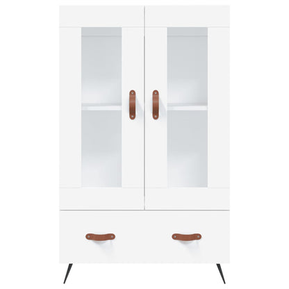 Highboard Weiß 69,5x31x115 cm Holzwerkstoff