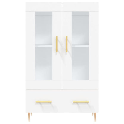 Highboard Weiß 69,5x31x115 cm Holzwerkstoff