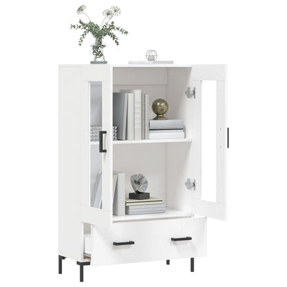 Highboard Weiß 69,5x31x115 cm Holzwerkstoff