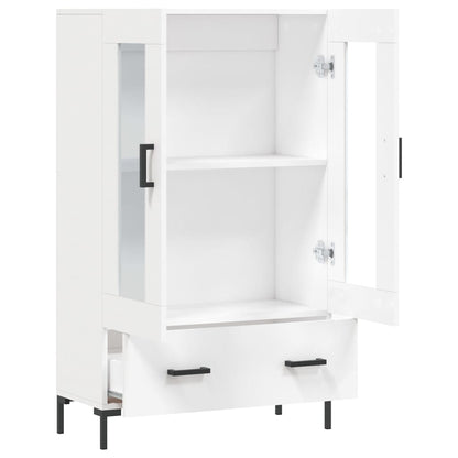 Highboard Weiß 69,5x31x115 cm Holzwerkstoff