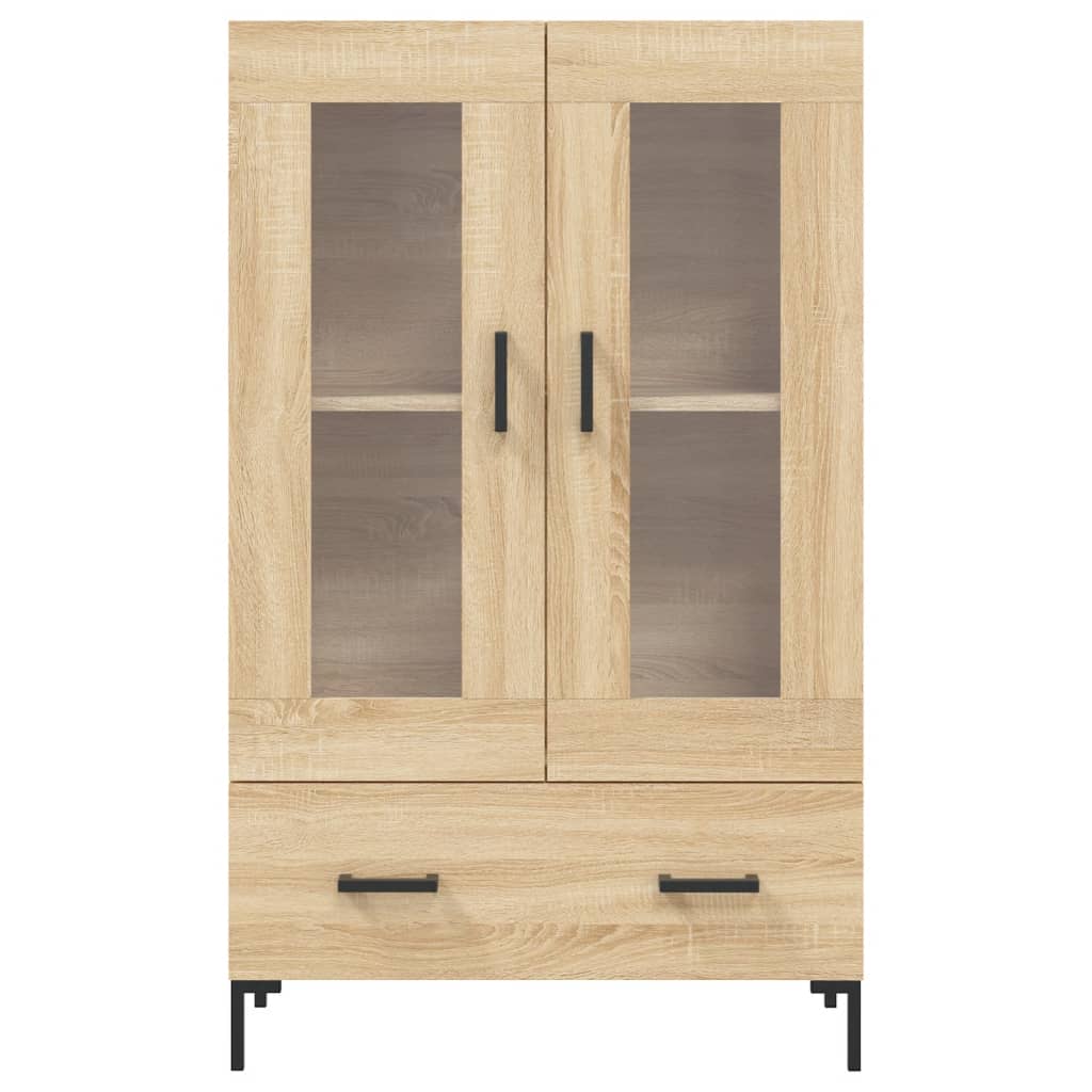 Highboard Sonoma-Eiche 69,5x31x115 cm Holzwerkstoff