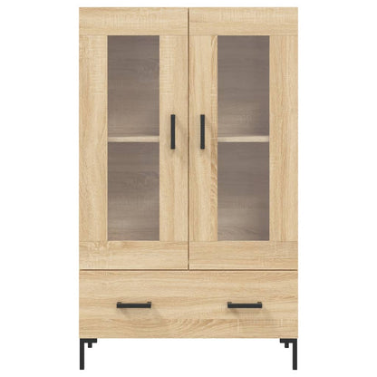 Highboard Sonoma-Eiche 69,5x31x115 cm Holzwerkstoff