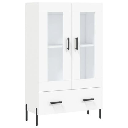 Highboard Weiß 69,5x31x115 cm Holzwerkstoff
