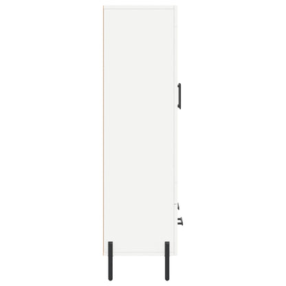 Highboard Weiß 69,5x31x115 cm Holzwerkstoff
