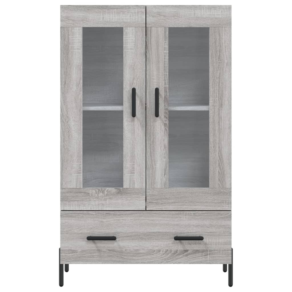 Highboard Grau Sonoma 69,5x31x115 cm Holzwerkstoff