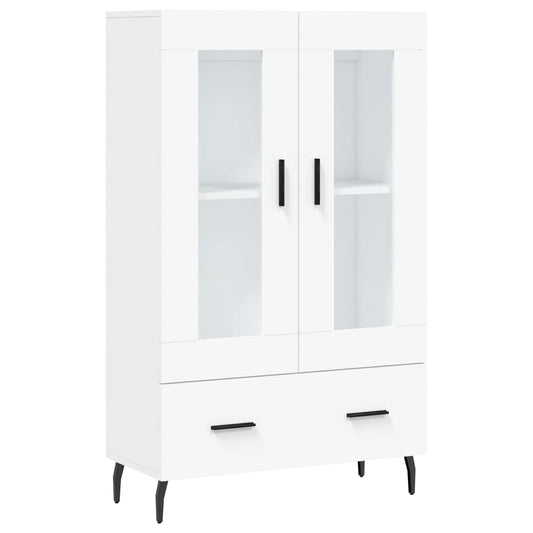 Highboard Weiß 69,5x31x115 cm Holzwerkstoff