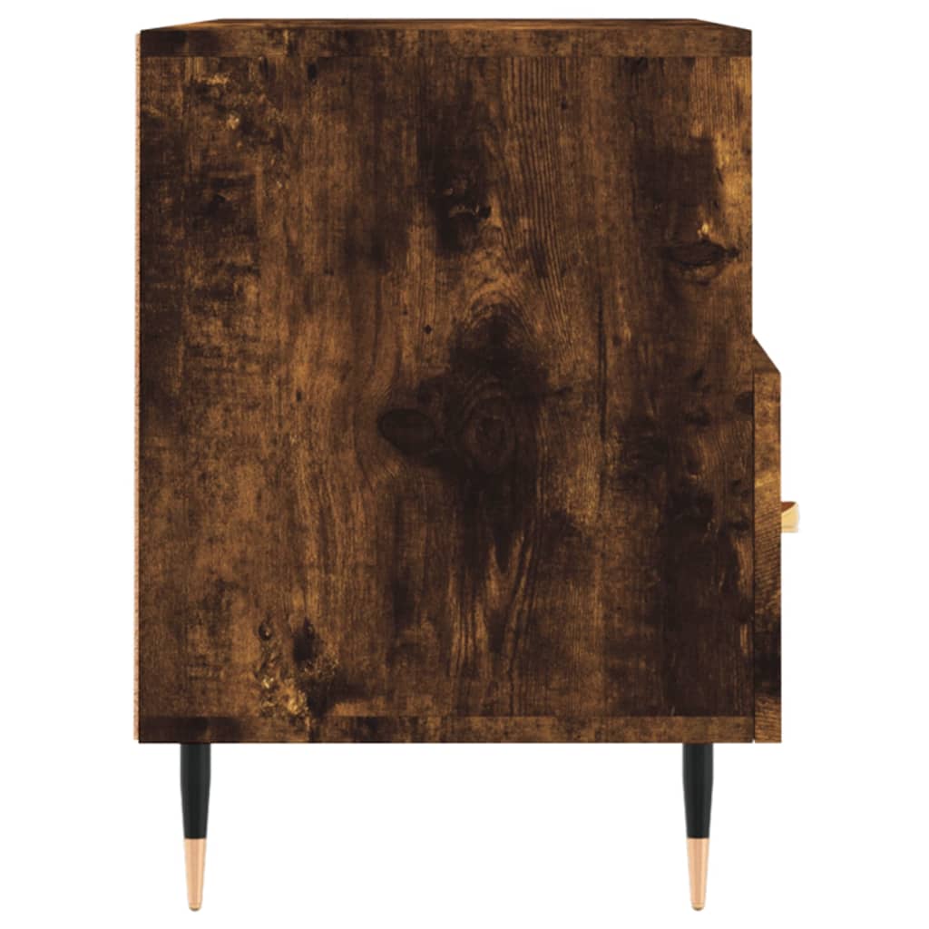 TV-møbel røget eg 80x36x50 cm træmateriale