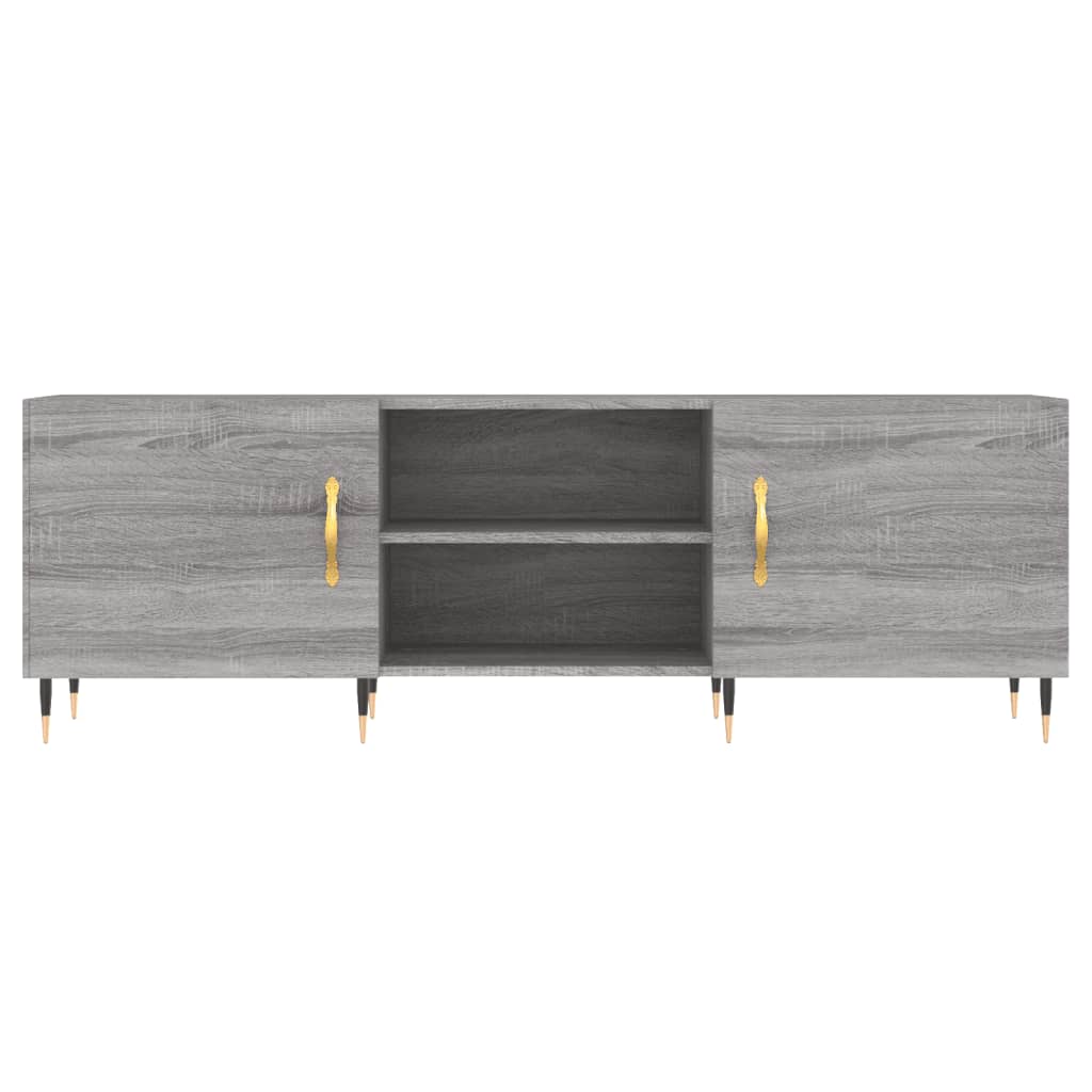TV-Schrank Grau Sonoma 150x30x50 cm Holzwerkstoff