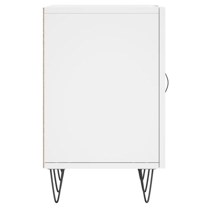 TV-skab Hvid 150x30x50 cm Træ Materiale