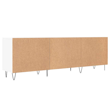 TV-skab Hvid 150x30x50 cm Træ Materiale