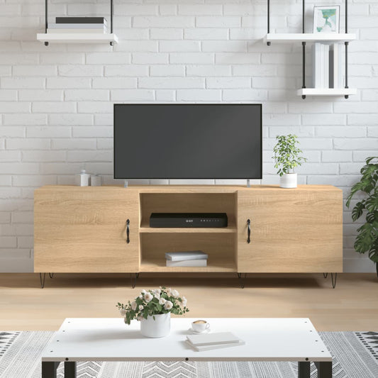 TV-Schrank Sonoma-Eiche 150x30x50 cm Holzwerkstoff