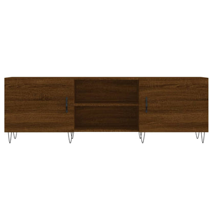 TV-Schrank Braun Eichen-Optik 150x30x50 cm Holzwerkstoff