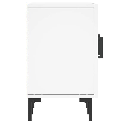 TV-skab Hvid 150x30x50 cm Træ Materiale