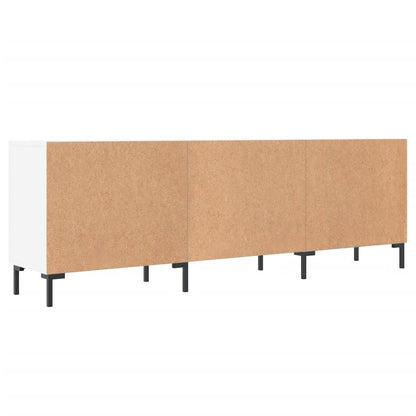 TV-skab Hvid 150x30x50 cm Træ Materiale