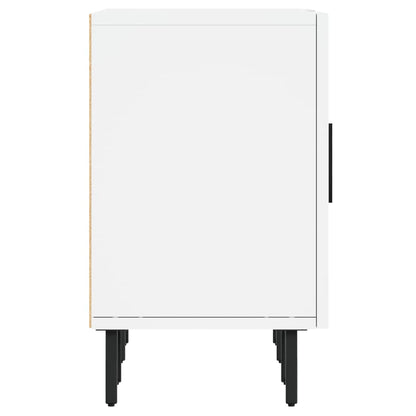 TV-skab Hvid 150x30x50 cm Træ Materiale