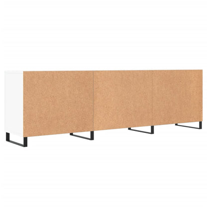 TV-skab Hvid 150x30x50 cm Træ Materiale
