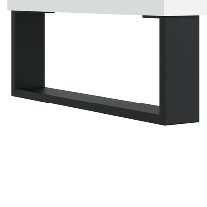 TV-skab Hvid 150x30x50 cm Træ Materiale