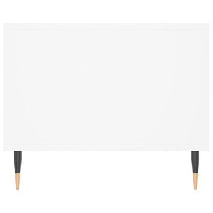 Sofabord Hvid 102x50x40 cm Træ Materiale