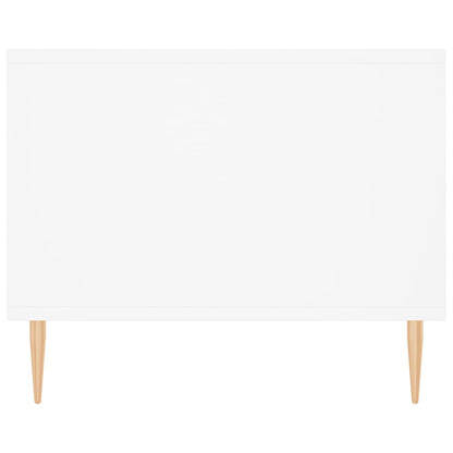Sofabord Hvid 102x50x40 cm Træ Materiale