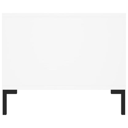 Sofabord Hvid 102x50x40 cm Træ Materiale