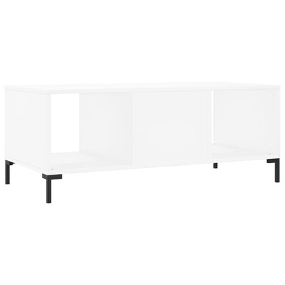 Sofabord Hvid 102x50x40 cm Træ Materiale